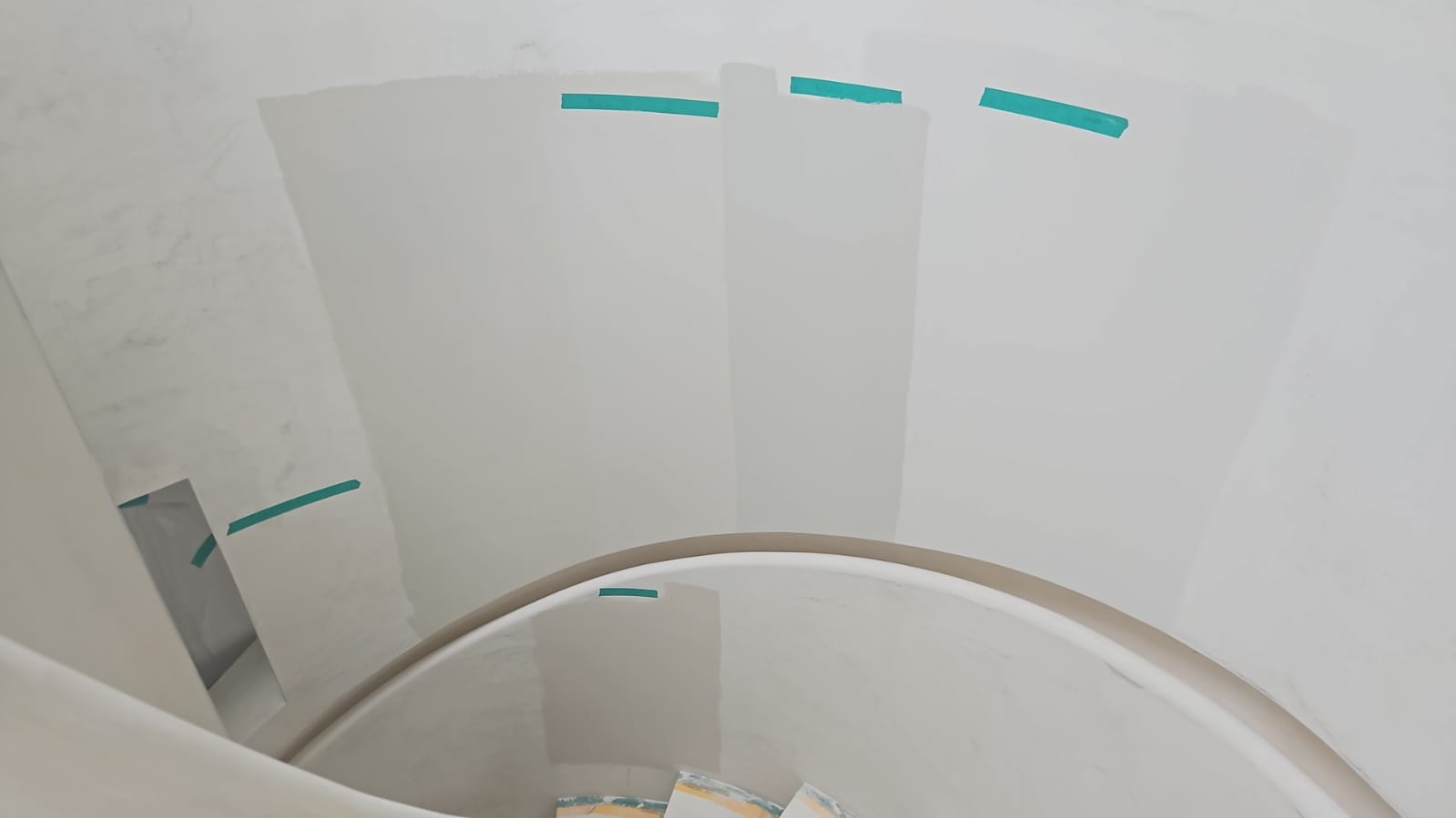 Renovierung einer Wendeltreppe
